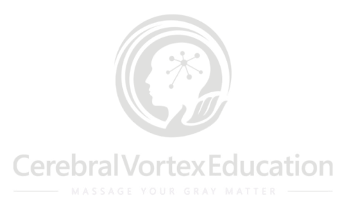 Cerebral Vortex Education grey logo image